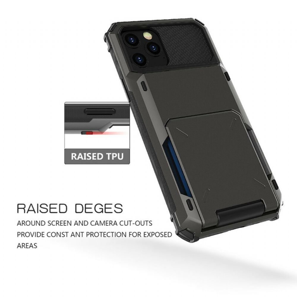 Kryt Na iPhone 13 Pro Držák Karty Ve Stylu Převrácení