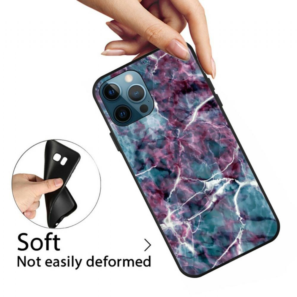 Kryt Na iPhone 13 Pro Fialový Mramor