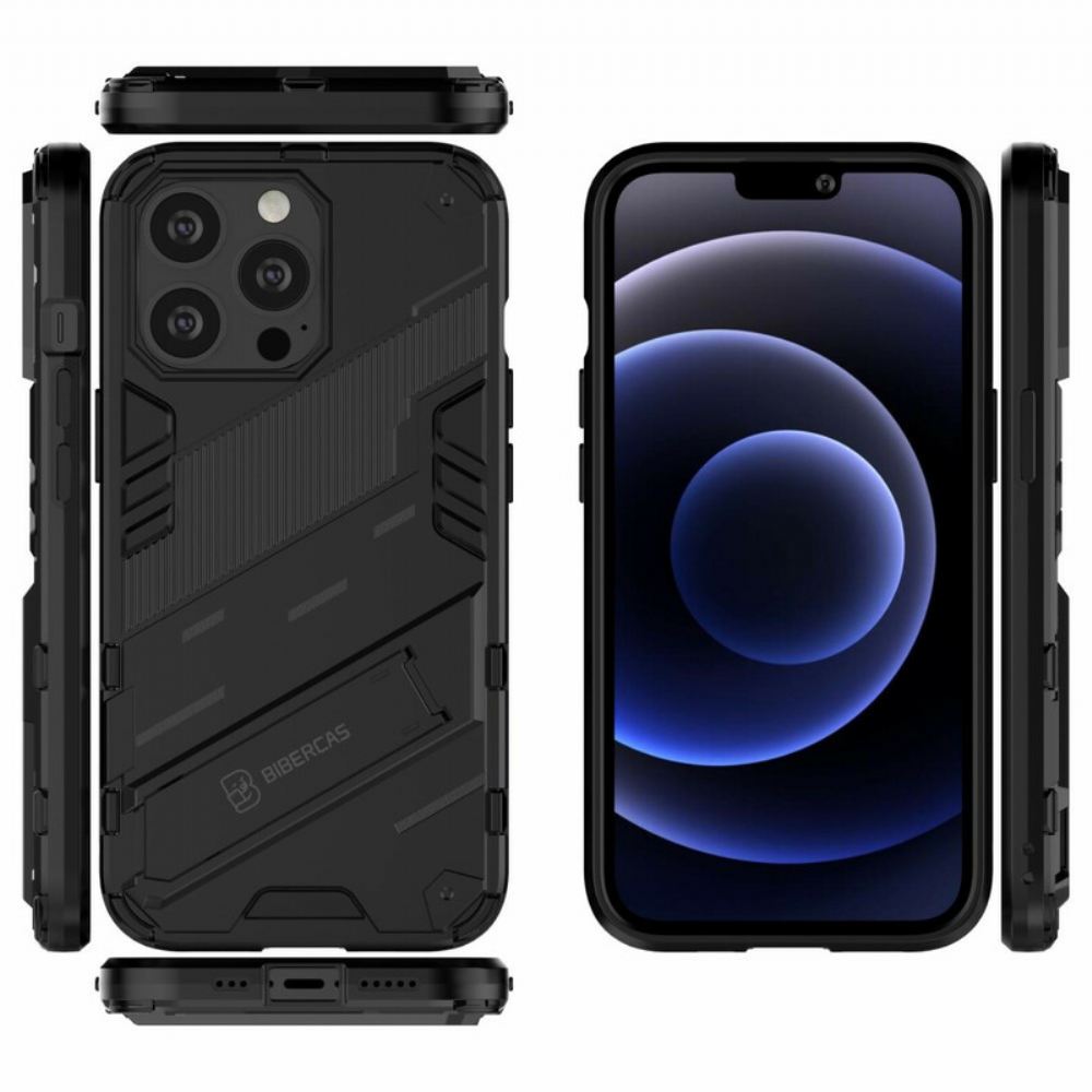 Kryt Na iPhone 13 Pro Hands Free Dvoupolohový Odnímatelný Stojan