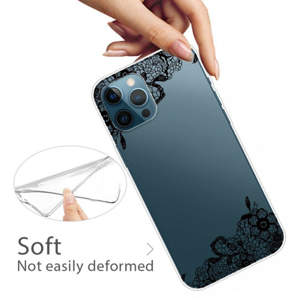 Kryt Na iPhone 13 Pro Jemná Krajka