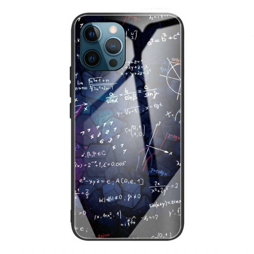 Kryt Na iPhone 13 Pro Matematické Výpočty Z Tvrzeného Skla