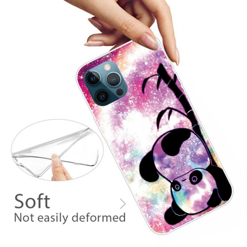 Kryt Na iPhone 13 Pro Panda A Bambus