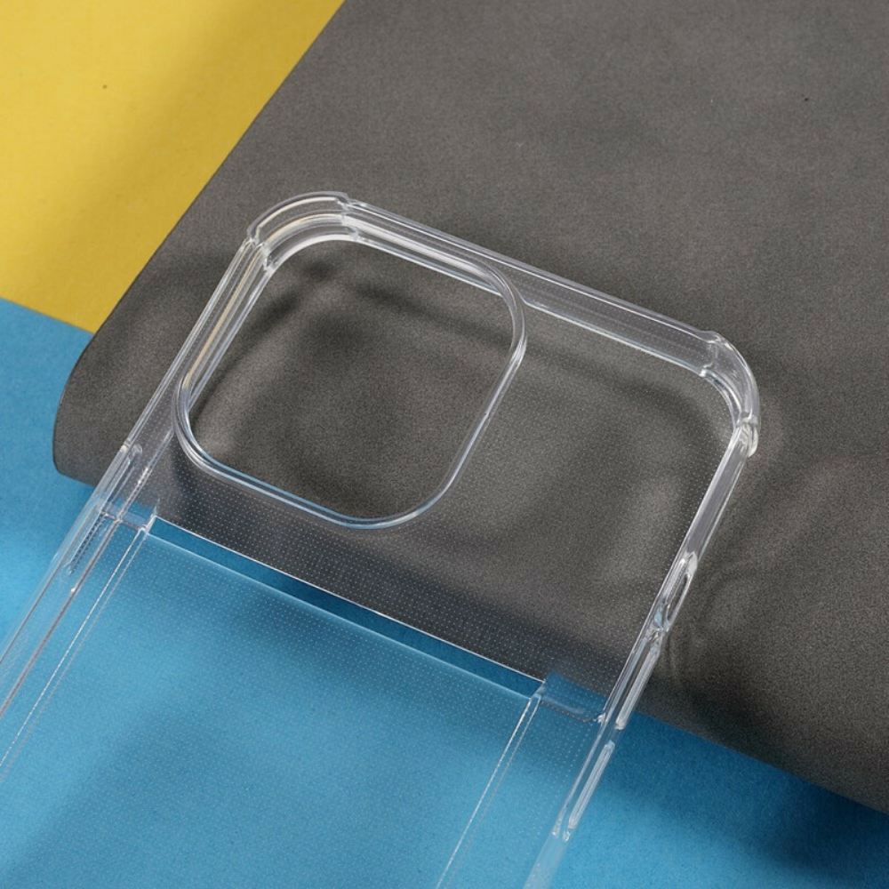 Kryt Na iPhone 13 Pro Průhledný Držák Barevných Karet