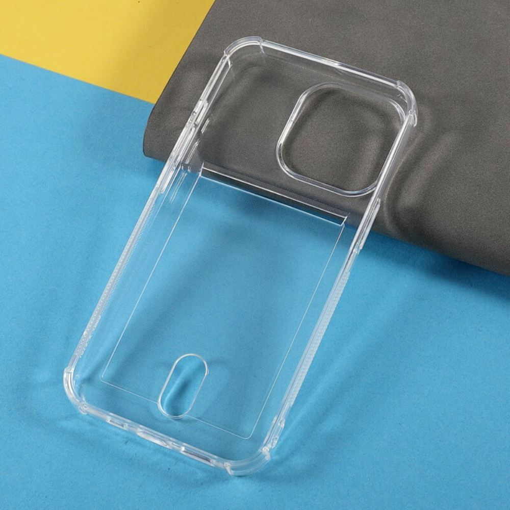 Kryt Na iPhone 13 Pro Průhledný Držák Barevných Karet