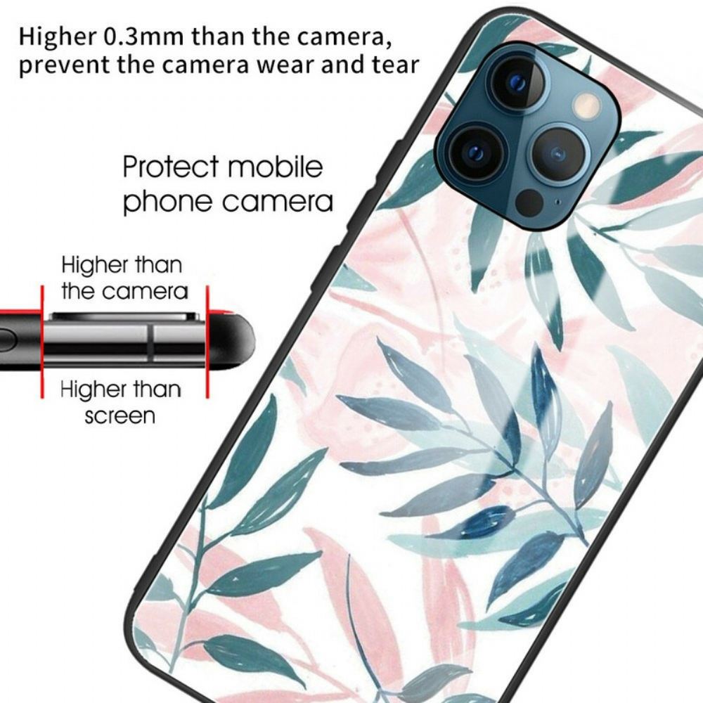Kryt Na iPhone 13 Pro Rostlinné Tvrzené Sklo