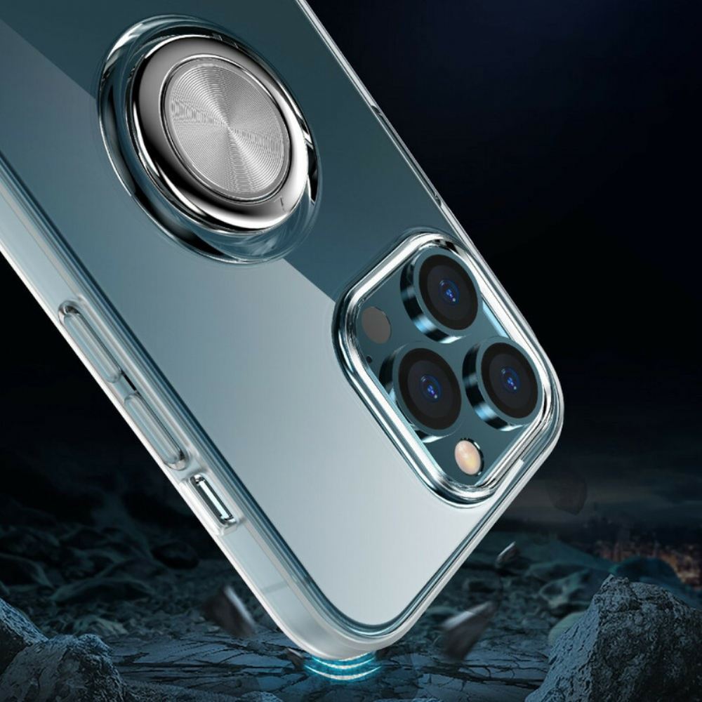 Kryt Na iPhone 13 Pro Transparentní S Podporou Vyzvánění