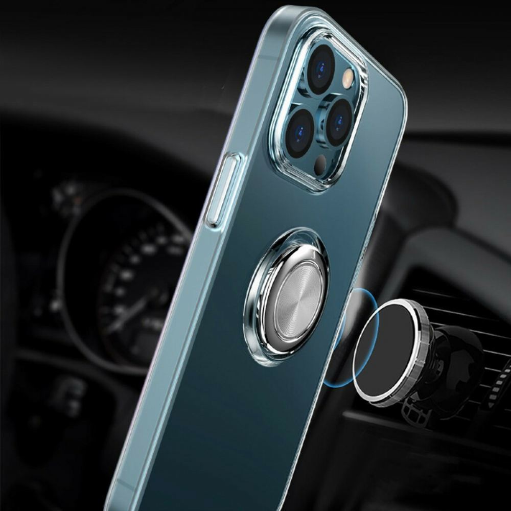 Kryt Na iPhone 13 Pro Transparentní S Podporou Vyzvánění