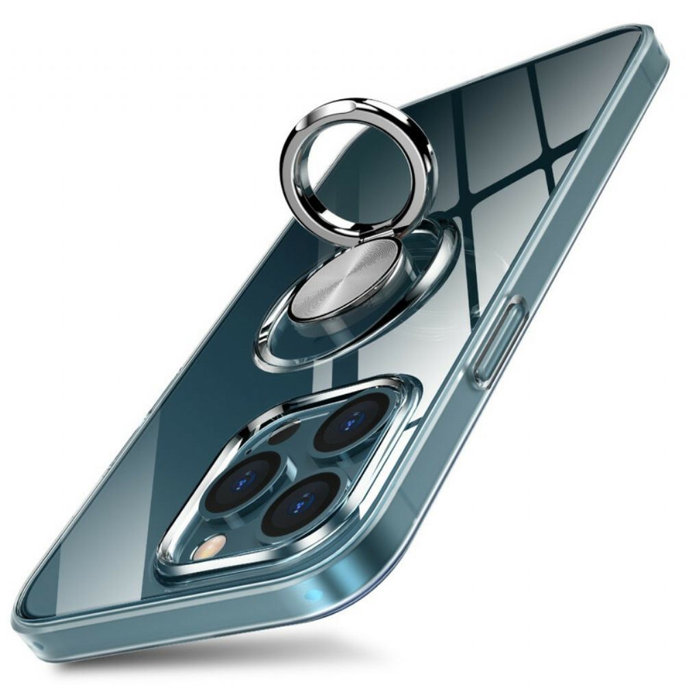 Kryt Na iPhone 13 Pro Transparentní S Podporou Vyzvánění