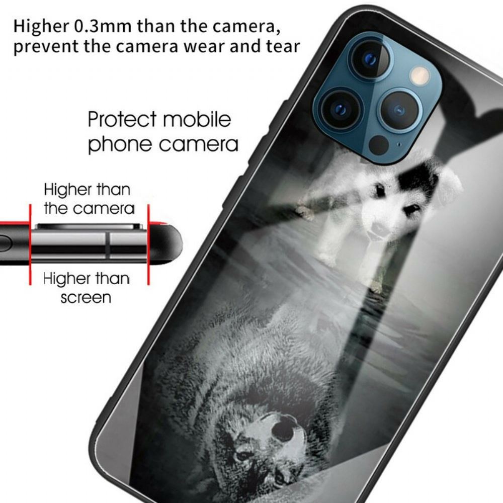 Kryty Na Mobil Na iPhone 13 Pro Tvrzené Sklo Pro Štěně