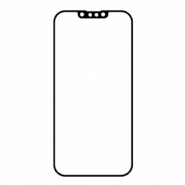 Ochranné Tvrzené Sklo iPhone 13 / 13 Pro Black Edge