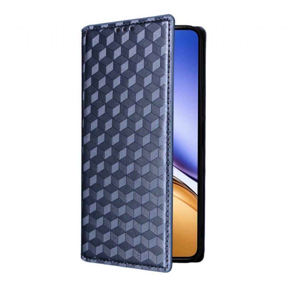 Kožené Pouzdro Realme 14 5g 3d Diamanty