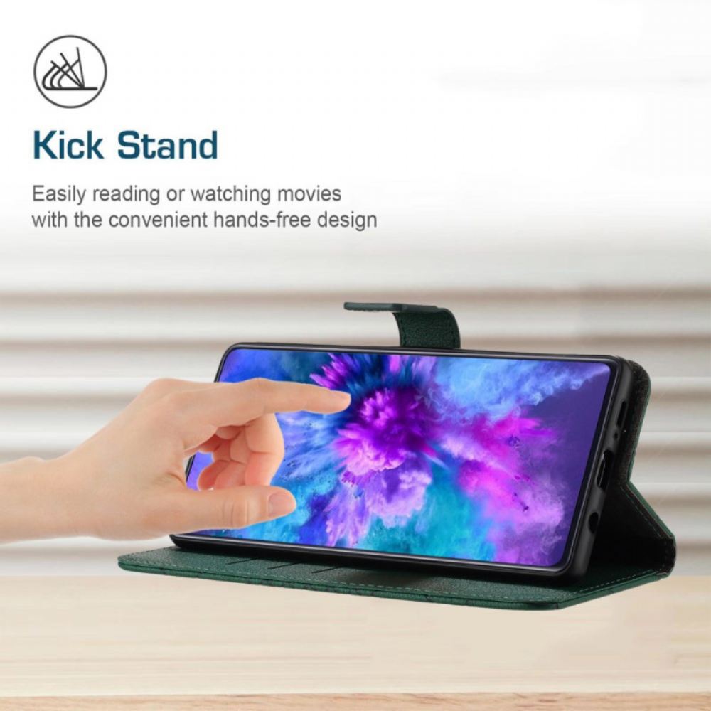 Kožený Kryt Realme 14 5g Diamanty