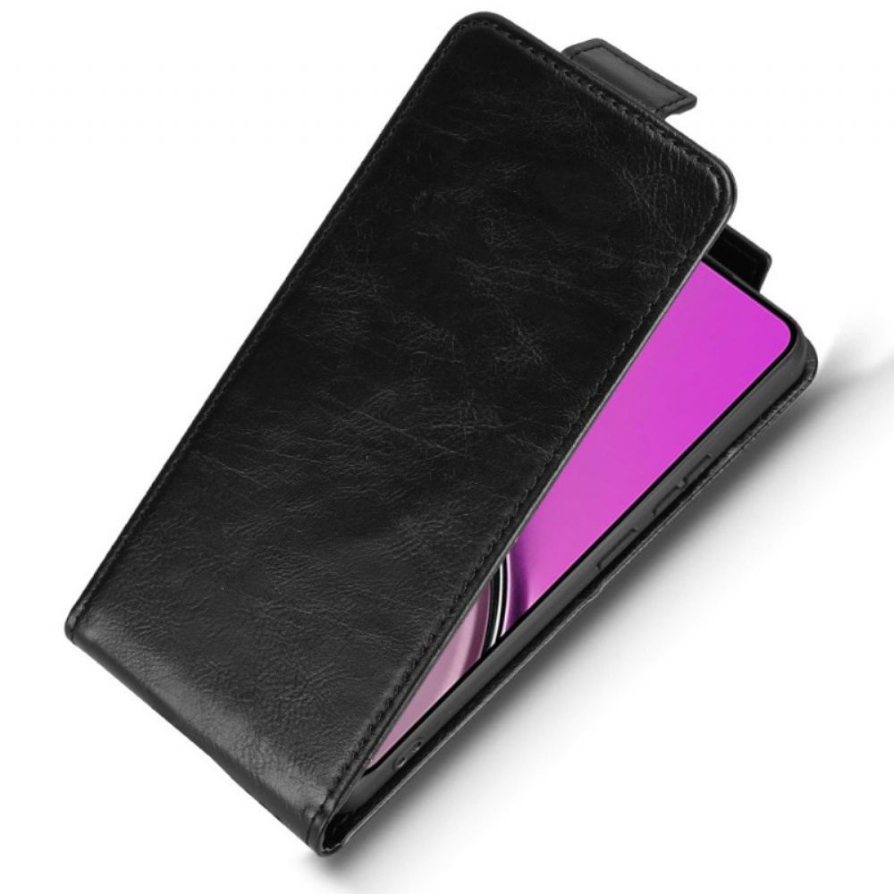 Kožený Kryt Realme 14 5g Vertikální Design S Klopou