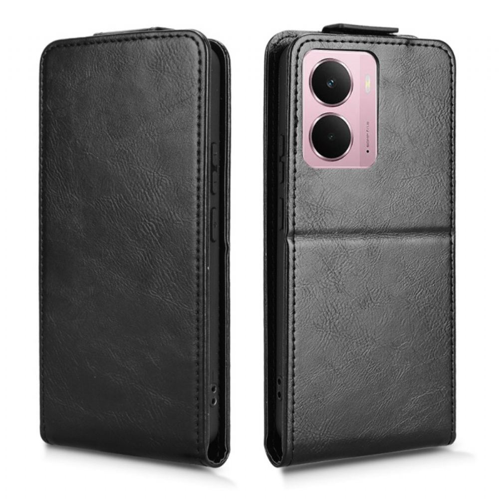 Kožený Kryt Realme 14 5g Vertikální Design S Klopou