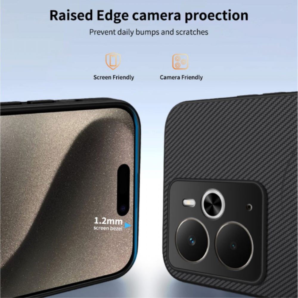 Kryt Realme 14 5g Kompatibilní S Magsafe A Uhlíkovými Vlákny