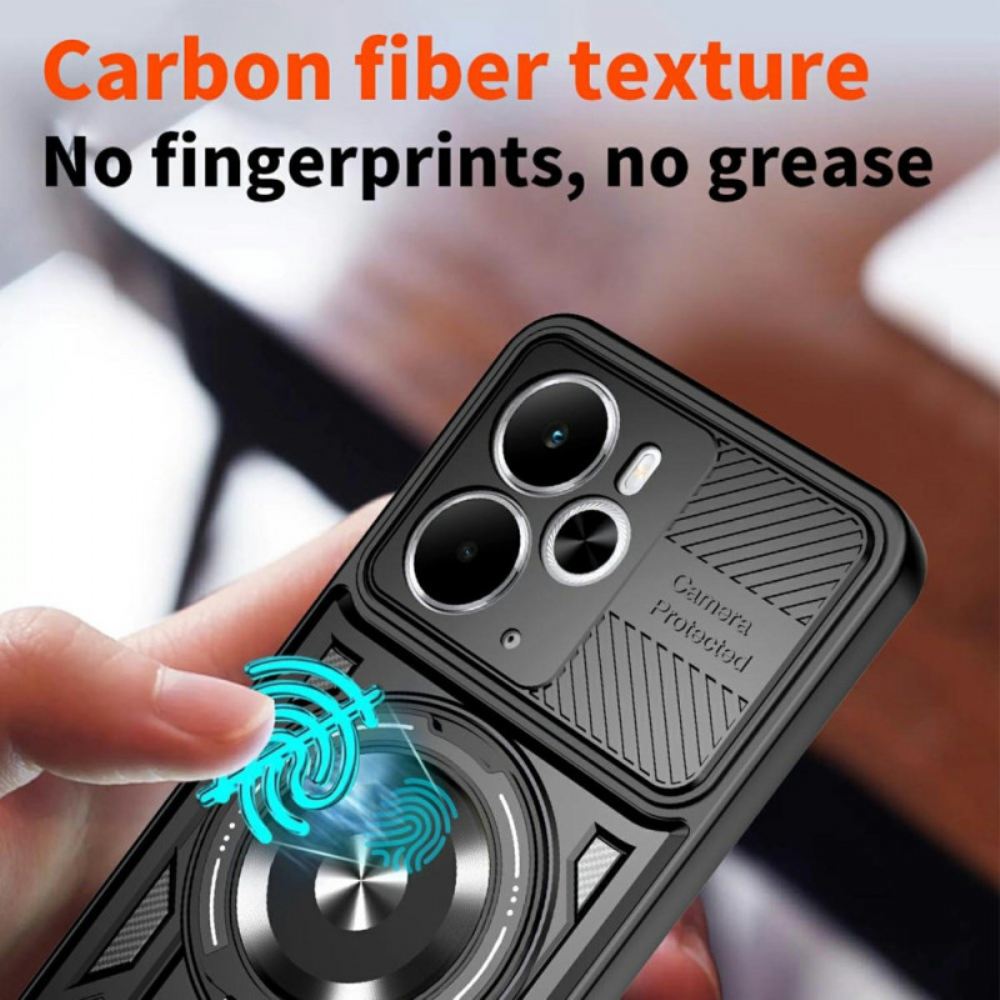 Kryt Realme 14 5g Magnetický S Otočným Stojánkem