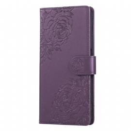 Peněženková Pouzdra Realme 14 5g Krajkové Květiny