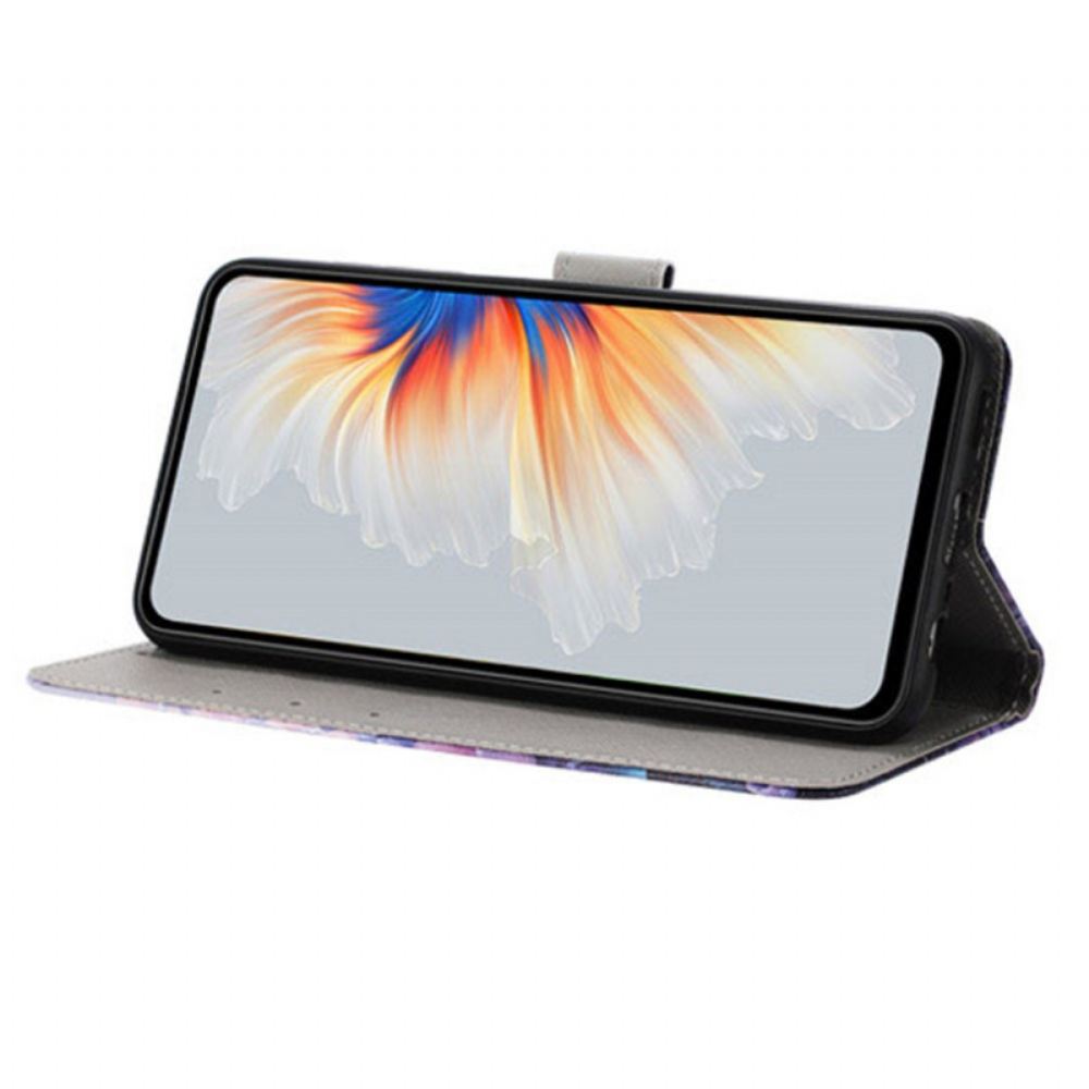 Peněženková Pouzdra Realme 14 5g Malba Slunečnic