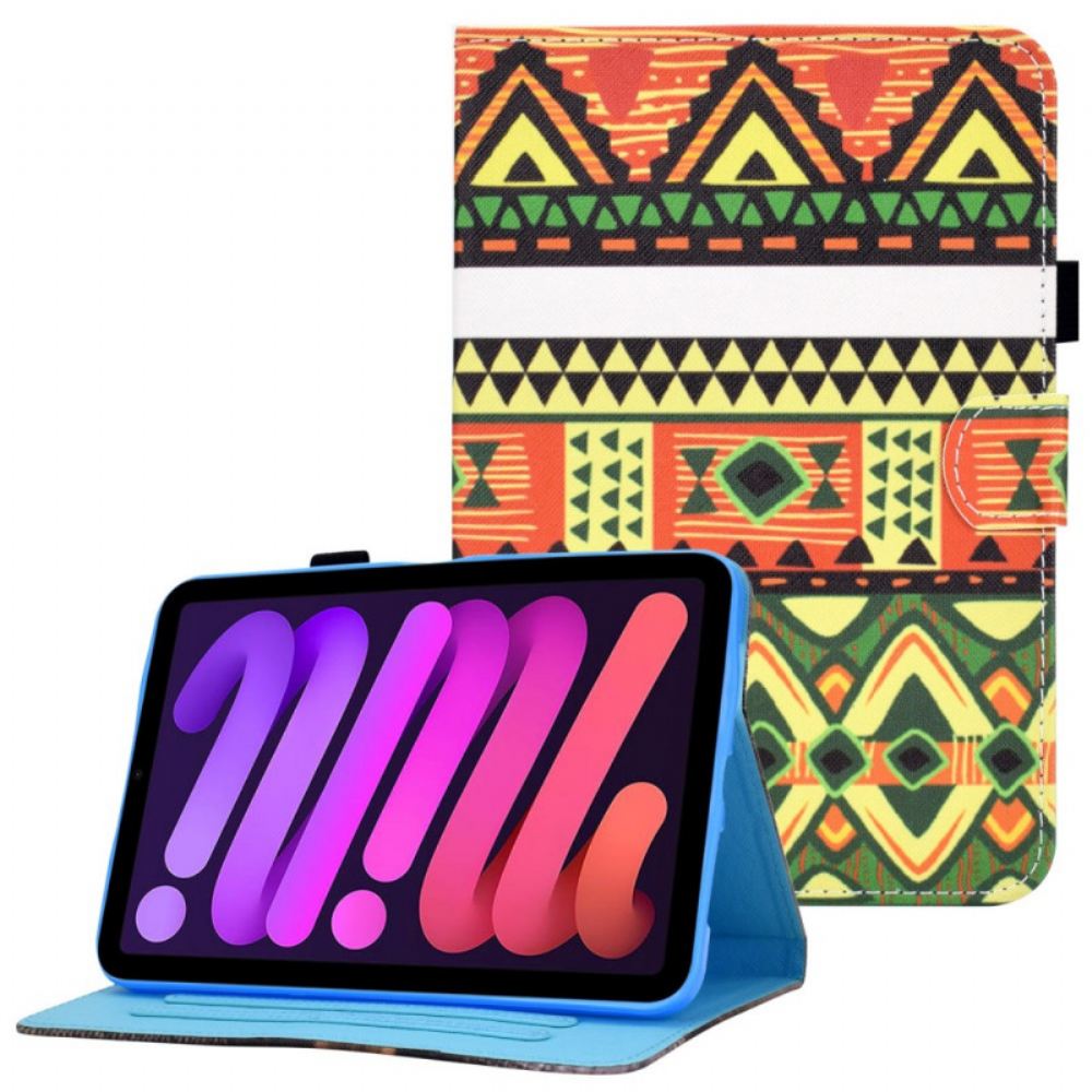 Flipové Pouzdro Na iPad Mini 6 (2021) Aztécký