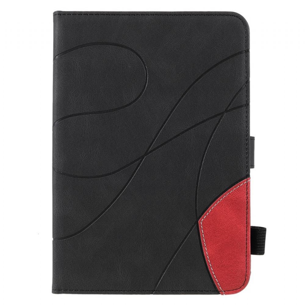 Flipové Pouzdro Na iPad Mini 6 (2021) Dvoubarevný Design