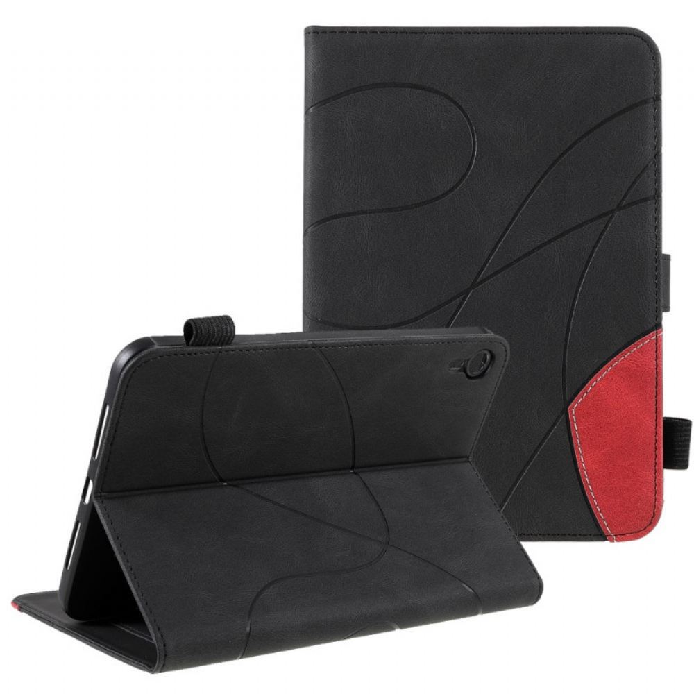 Flipové Pouzdro Na iPad Mini 6 (2021) Dvoubarevný Design