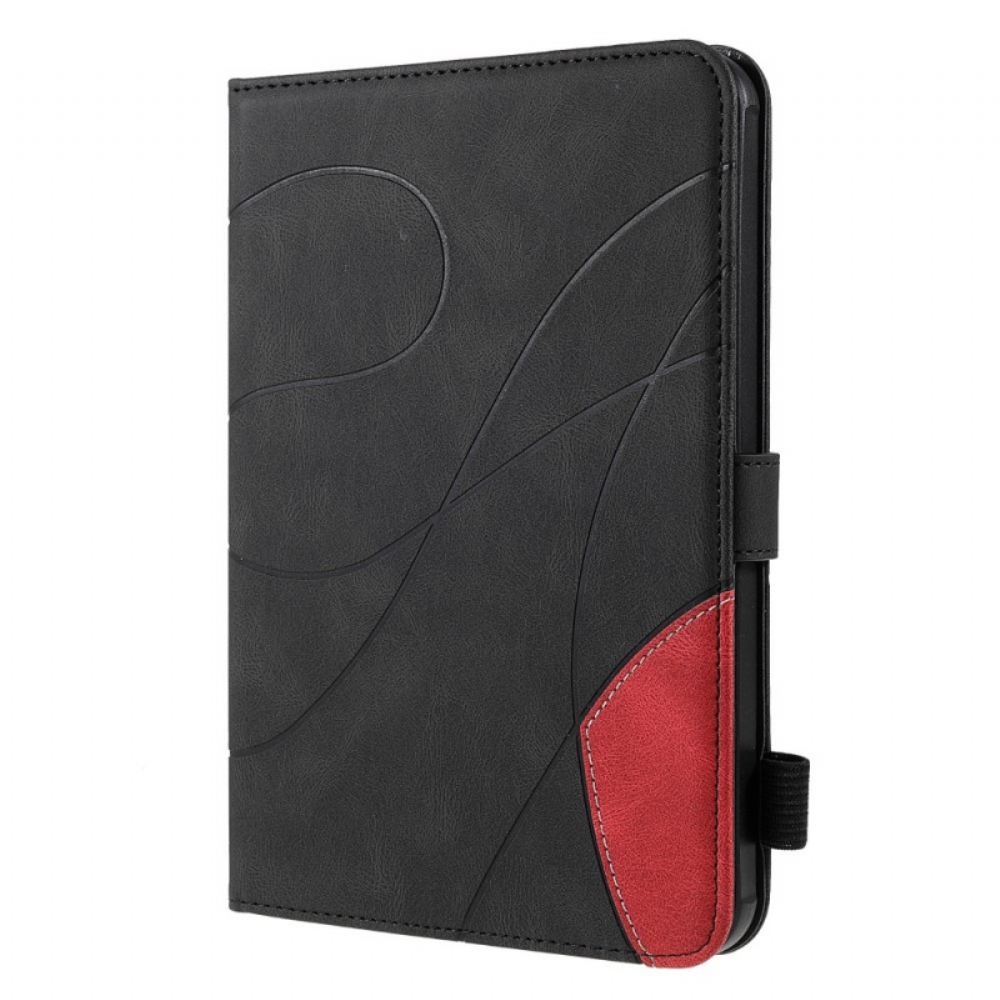 Flipové Pouzdro Na iPad Mini 6 (2021) Dvoubarevný Design