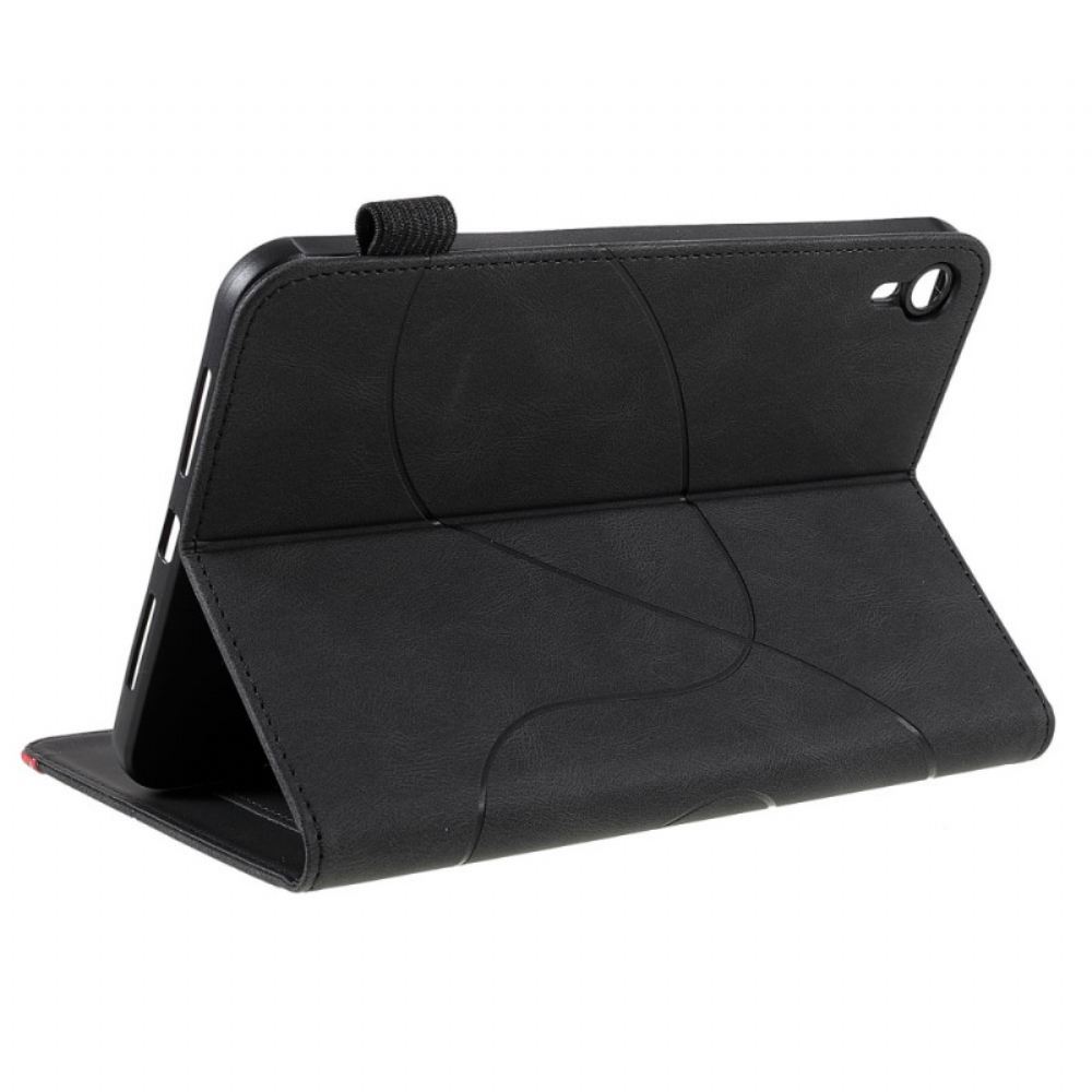 Flipové Pouzdro Na iPad Mini 6 (2021) Dvoubarevný Design