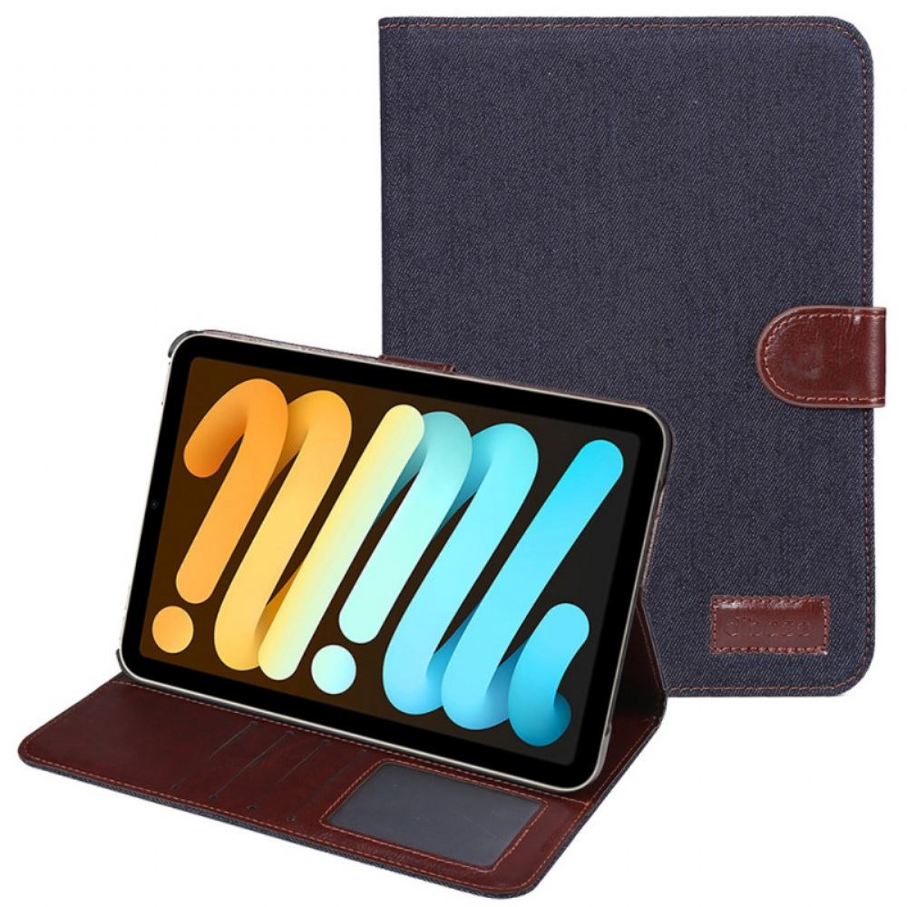 Flipové Pouzdro Na iPad Mini 6 (2021) Džíny