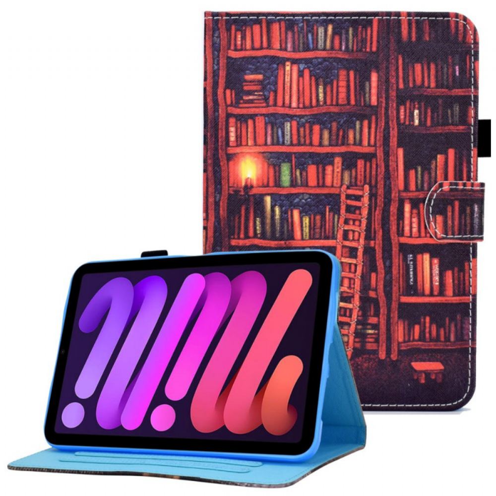 Flipové Pouzdro Na iPad Mini 6 (2021) Knihovna