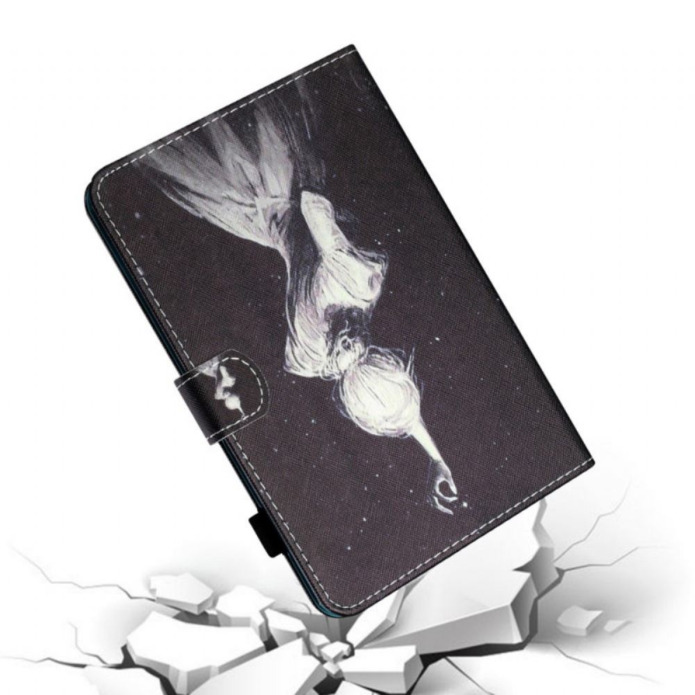 Flipové Pouzdro Na iPad Mini 6 (2021) Mladá Dívka Umění