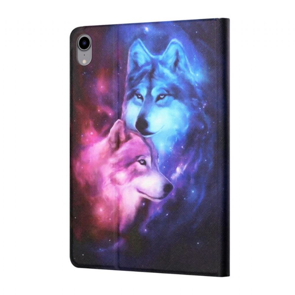 Flipové Pouzdro Na iPad Mini 6 (2021) Pár Vlků