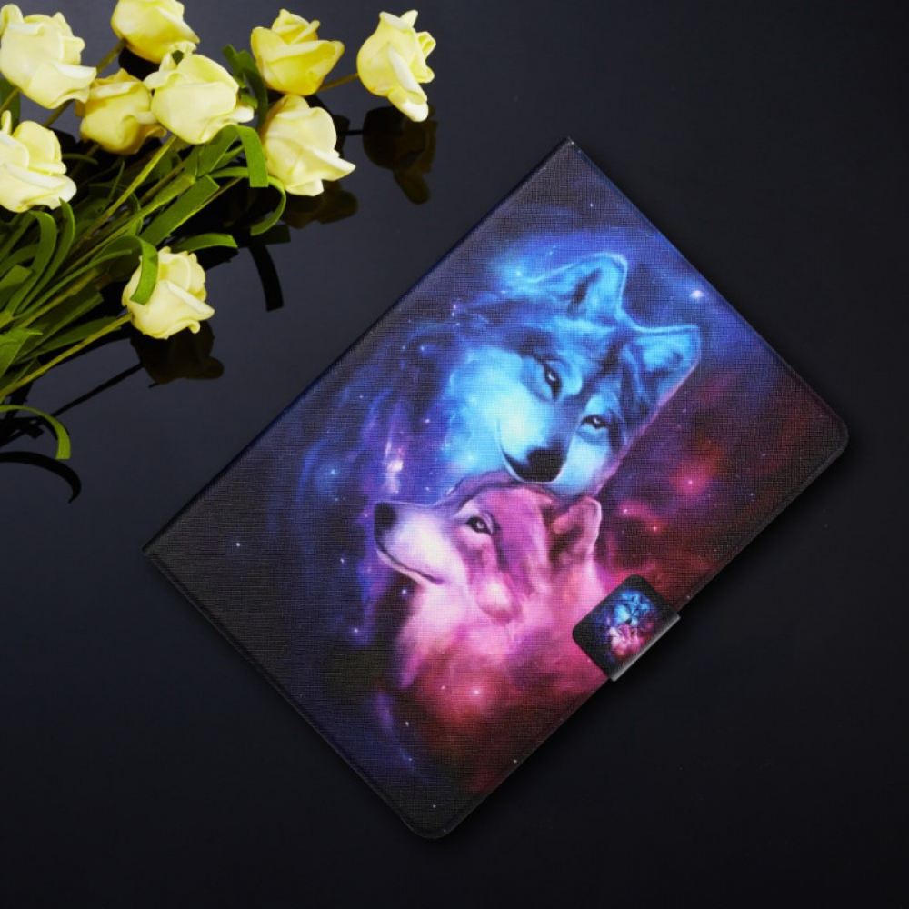 Flipové Pouzdro Na iPad Mini 6 (2021) Pár Vlků
