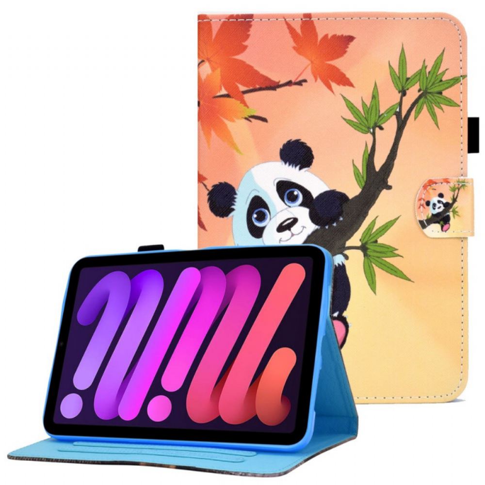 Flipové Pouzdro Na iPad Mini 6 (2021) Roztomilá Panda