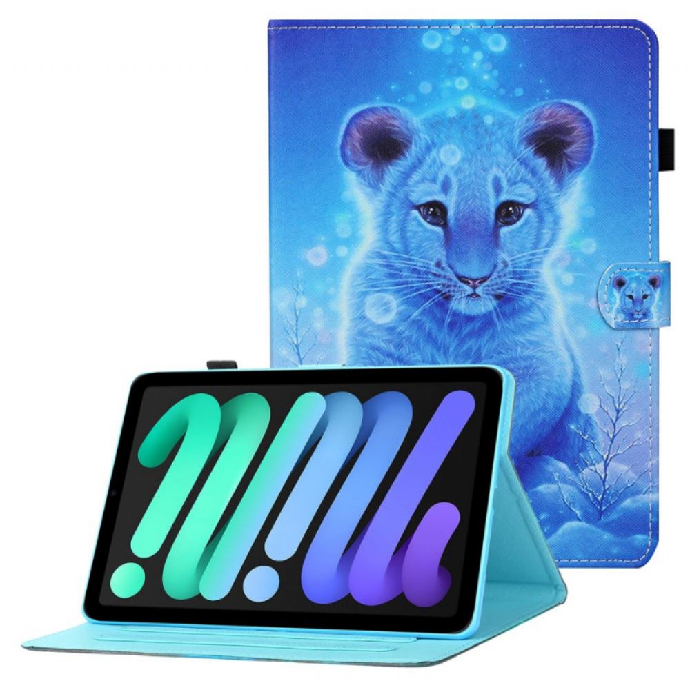 Flipové Pouzdro Na iPad Mini 6 (2021) Tygří Mládě