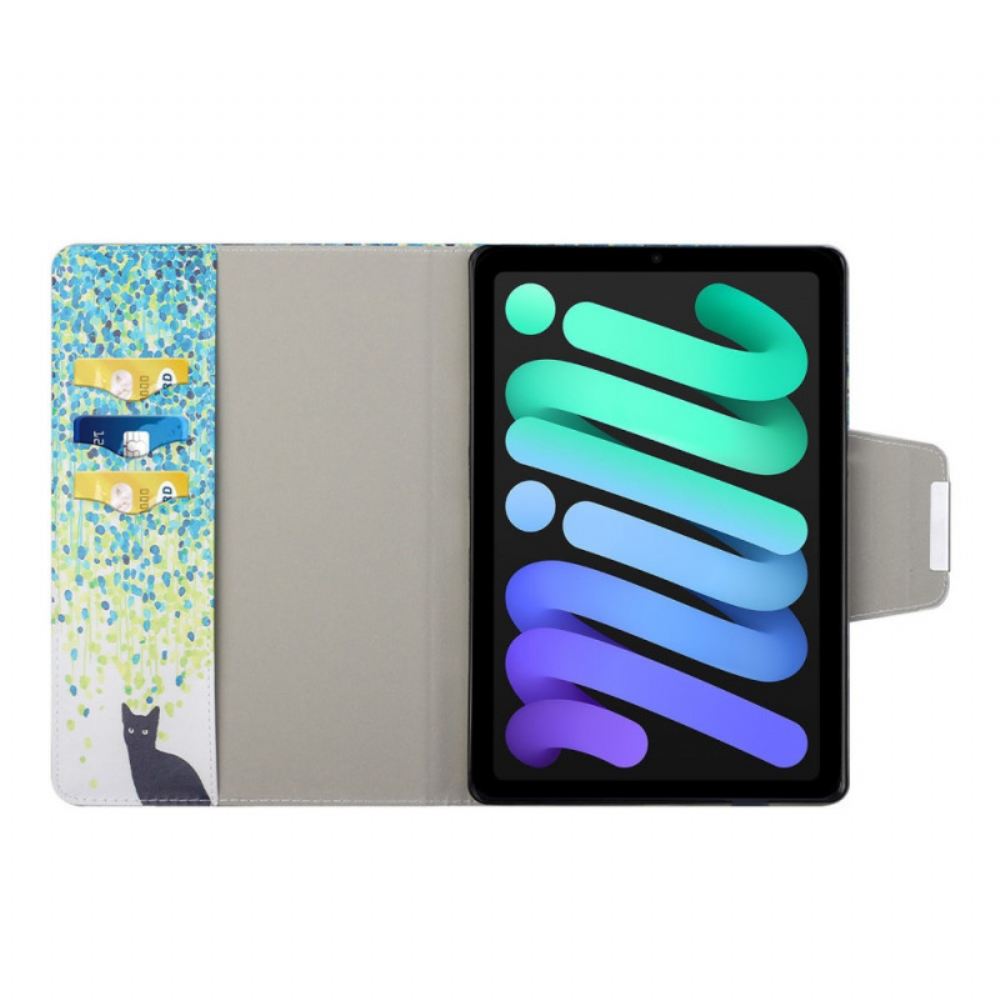 Flipové Pouzdro Na iPad Mini 6 (2021) Černá Kočka
