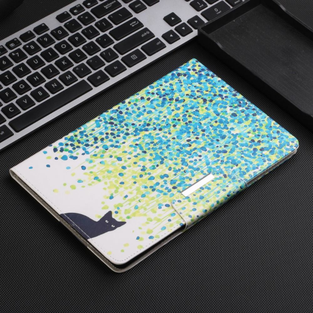 Flipové Pouzdro Na iPad Mini 6 (2021) Černá Kočka