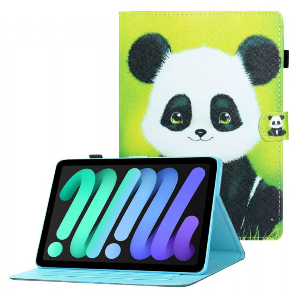 Flipové Pouzdro Na iPad Mini 6 (2021) Šťastná Panda