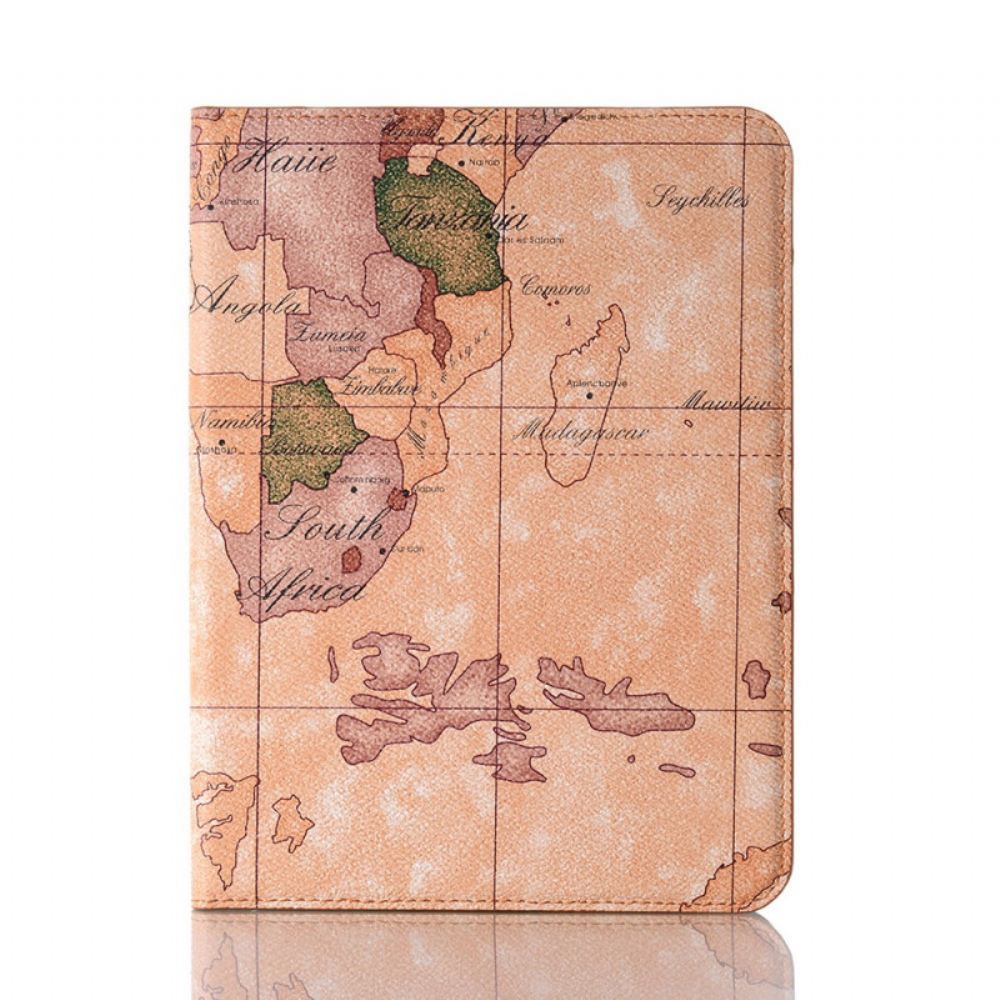 Kožené Pouzdro Folio Na iPad Mini 6 (2021) Vintage Card