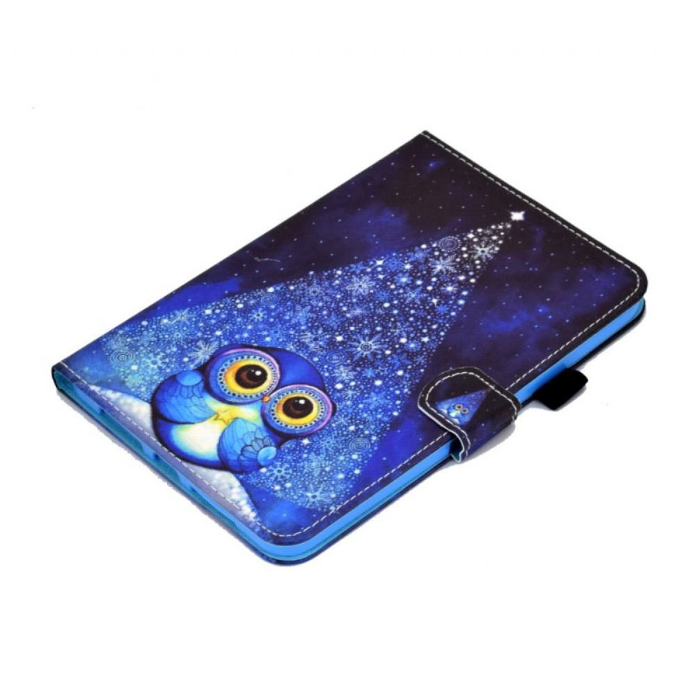 Kožené Pouzdro Na iPad Mini 6 (2021) Hvězdná Sova