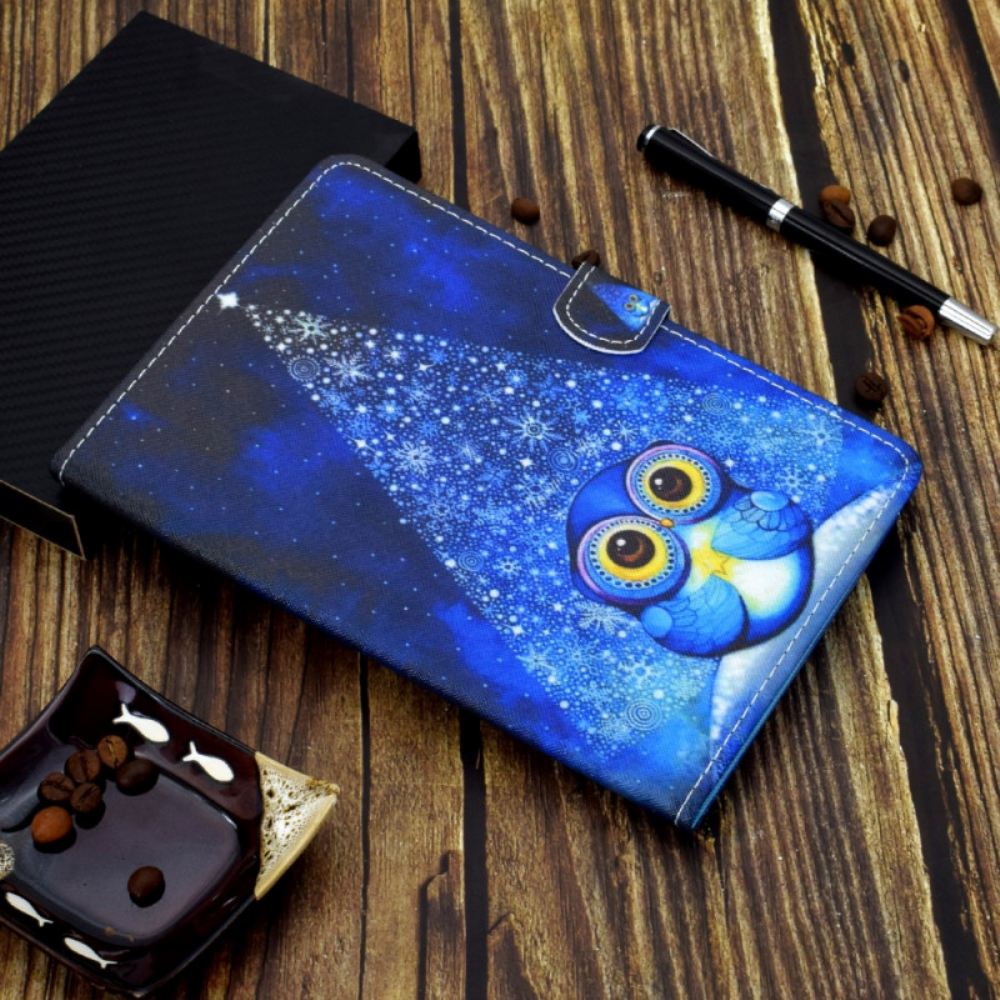 Kožené Pouzdro Na iPad Mini 6 (2021) Hvězdná Sova