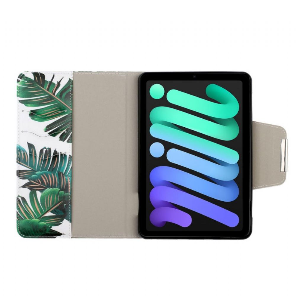 Kožené Pouzdro Na iPad Mini 6 (2021) Listy