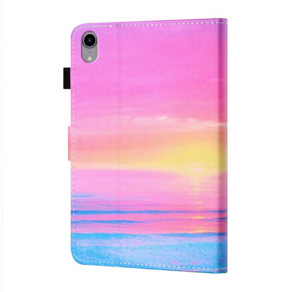 Kožené Pouzdro Na iPad Mini 6 (2021) Západ Slunce