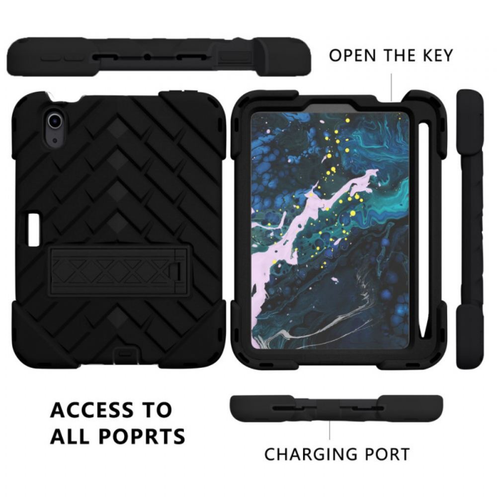 Kryt Na iPad Mini 6 (2021) Super Odolný Se Stojanem A Ramenním Popruhem