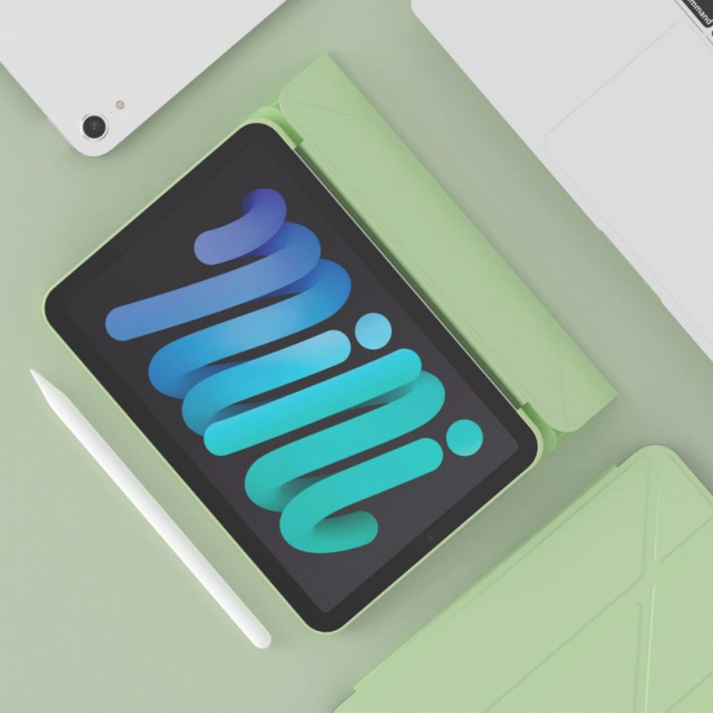 Kryty Na Mobil Na iPad Mini 6 (2021) Jednoduchý Design Origami