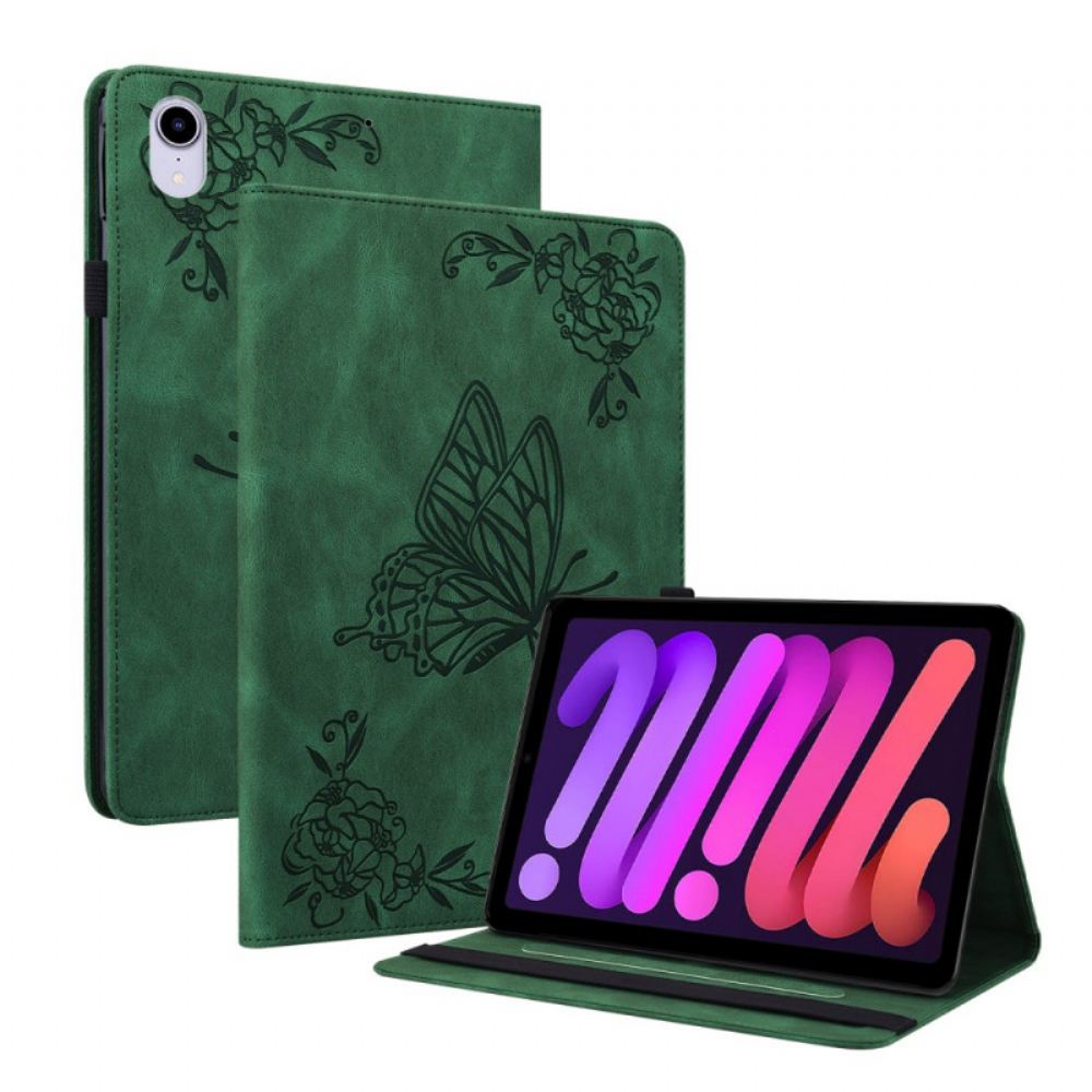 Pouzdra Na iPad Mini 6 (2021) Stylizovaní Motýli