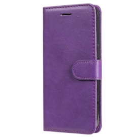 Kožený Kryt Realme Note 60x Jednoduchá Umělá Kůže