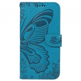 Peněženková Pouzdra Realme Note 60x Grafický Motýl