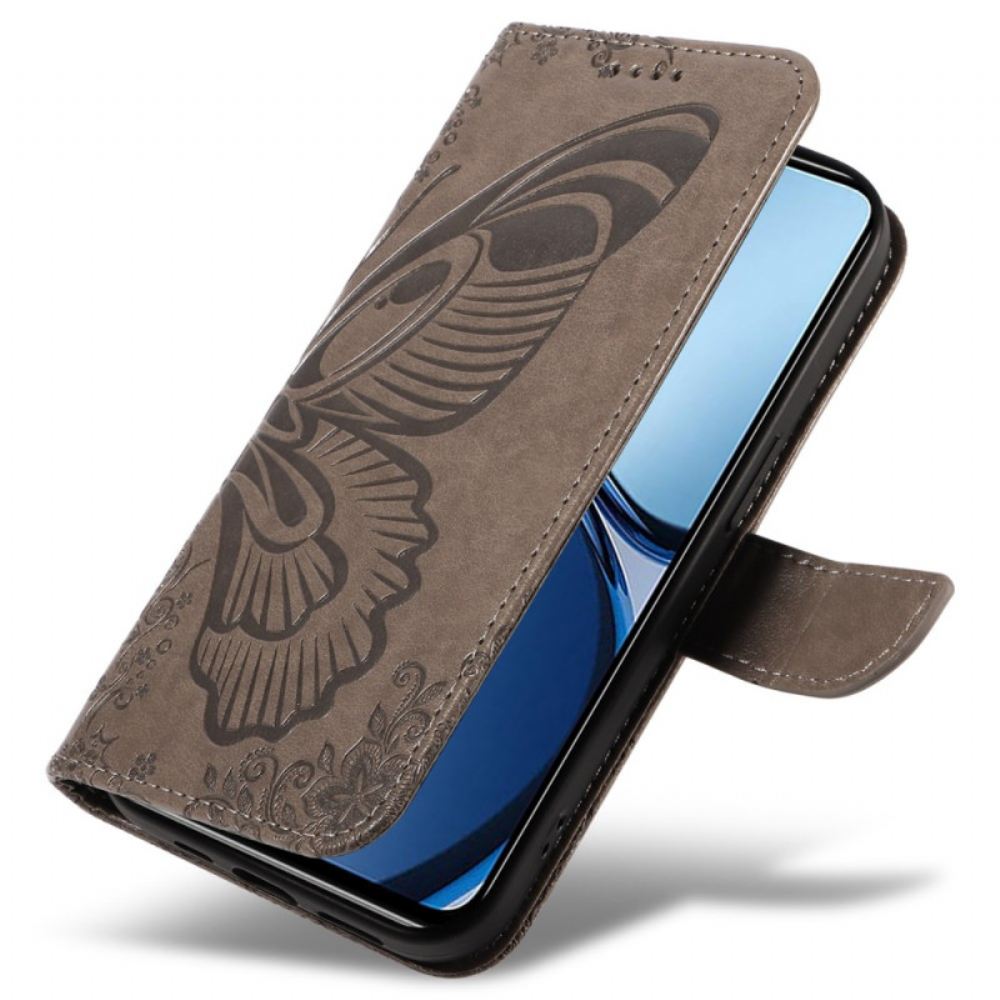 Peněženková Pouzdra Realme Note 60x Grafický Motýl