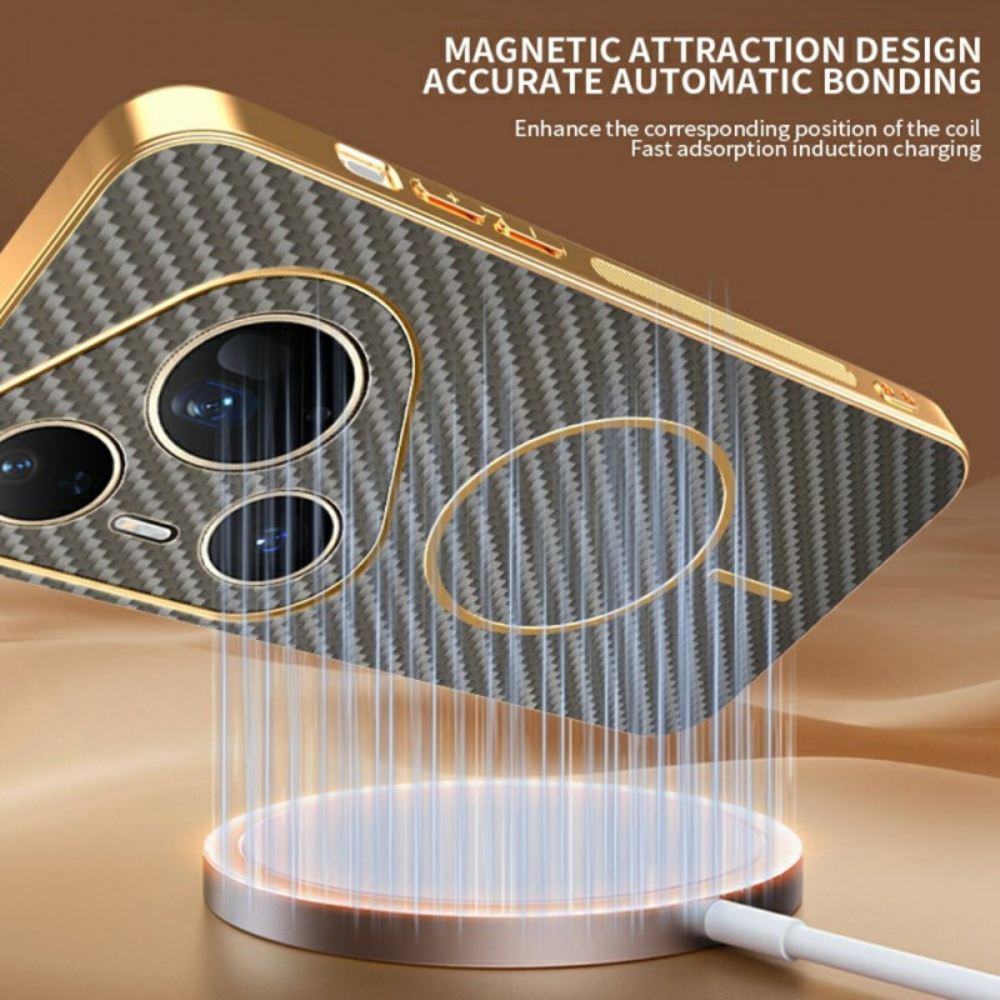 Kryt Na Huawei Pura 80 Ultra Textura Uhlíkových Vláken