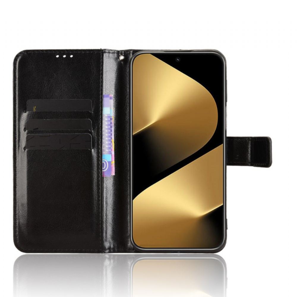 Peněženková Pouzdra Huawei Pura 80 Ultra Okázalá Umělá Kůže